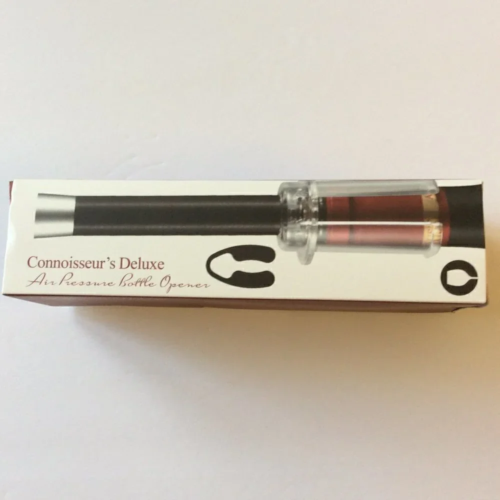 CONNOISSEURS DELUXE AIR PRESSURE BOTTLE OPENER